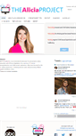 Mobile Screenshot of aliciaproject.org